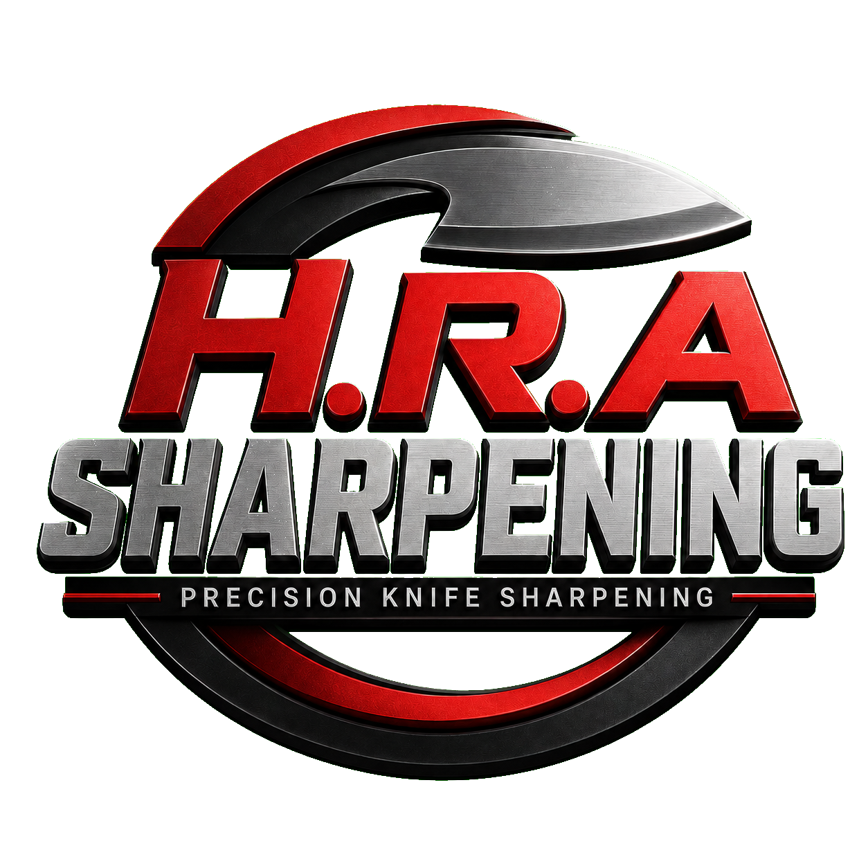 H.R.A Sharpening Logo — Precision Knife Sharpening